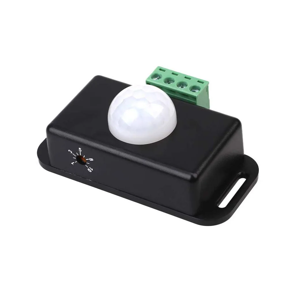 Automatic DC 12V-24V 8A Infrared PIR Motion Sensor Switch for LED Strip Light Motion Sensor Switch
Automatic DC 12V-24V 8A Infrared PIR Motion Sensor Switch for LED Strip Light Motion Sensor Switch