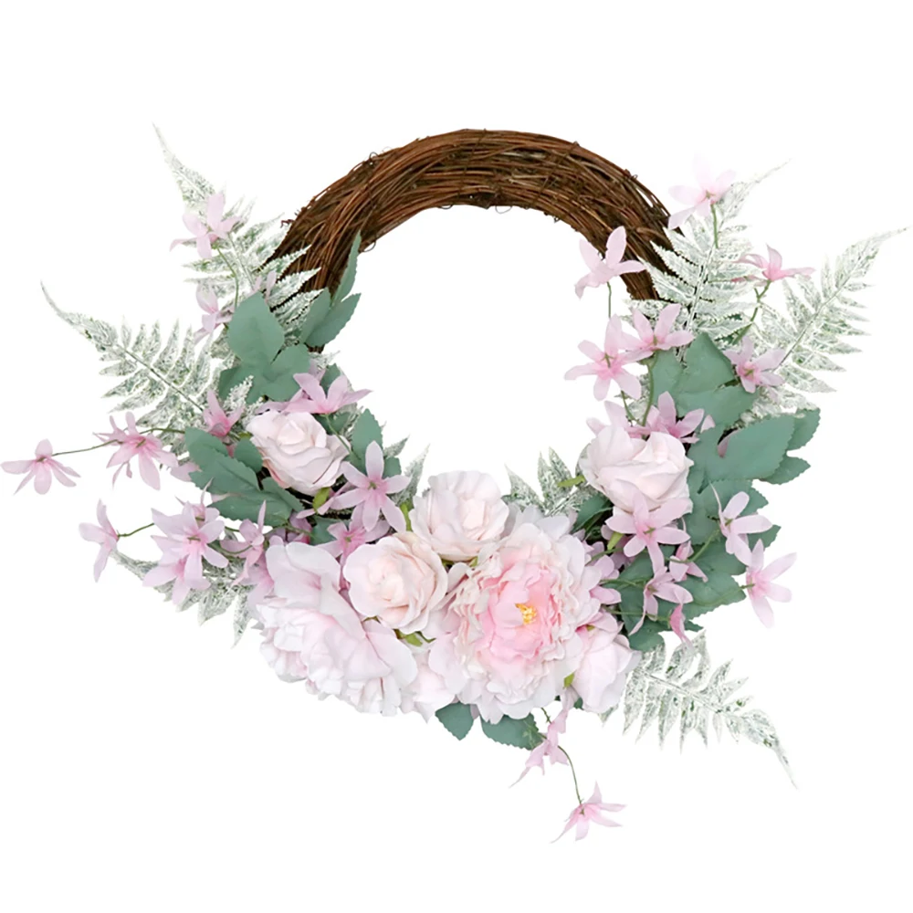 Spring Wreath Artificial Peony Wreath For All Seasons Round Wreath For Front Door Farmhouse Wall Outdoor Decoration
Spring Wreath Artificial Peony Wreath For All Seasons Round Wreath For Front Door Farmhouse Wall Outdoor Decoration