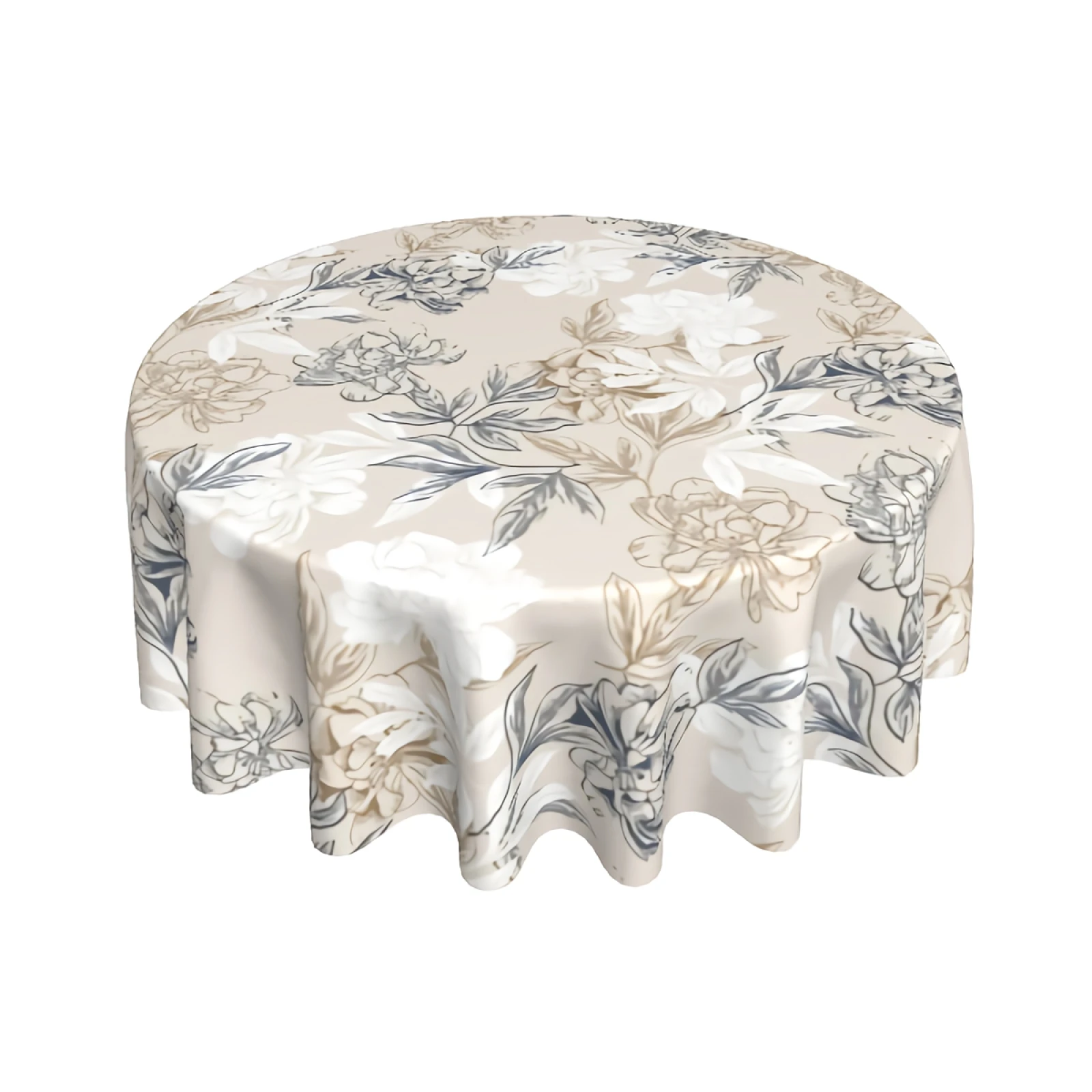 Blue White Floral Table Cloth with Dust-Proof Wrinkle Resistant Waterproof Decorative Table Cover
Blue White Floral Table Cloth with Dust-Proof Wrinkle Resistant Waterproof Decorative Table Cover