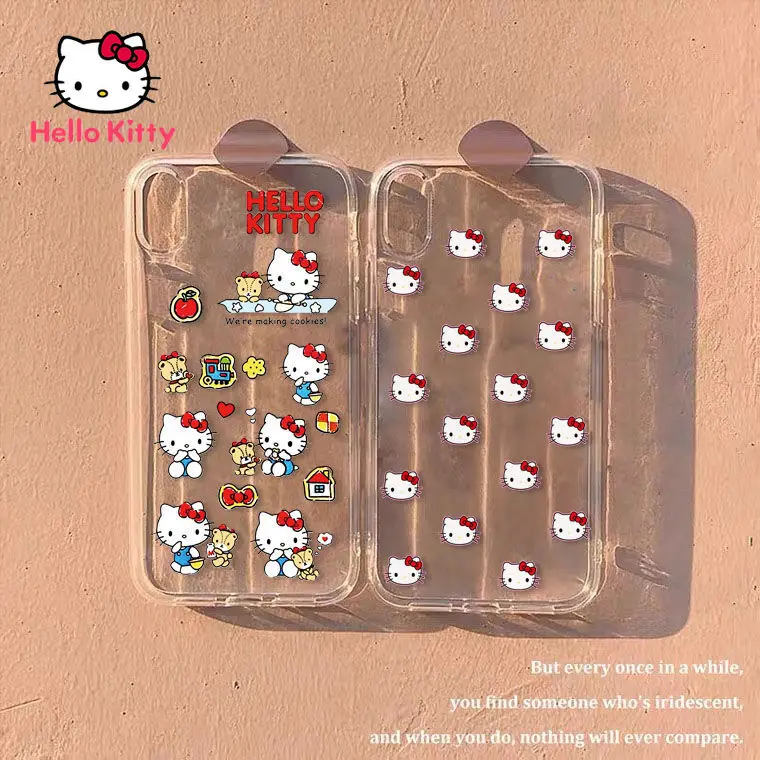 Hello Kitty for IPhone7/8P/X/XR/XS/XSMAX/11/12Pro/12mini Cute Transparent Shatter-resistant Phone Case
Hello Kitty for IPhone7/8P/X/XR/XS/XSMAX/11/12Pro/12mini Cute Transparent Shatter-resistant Phone Case