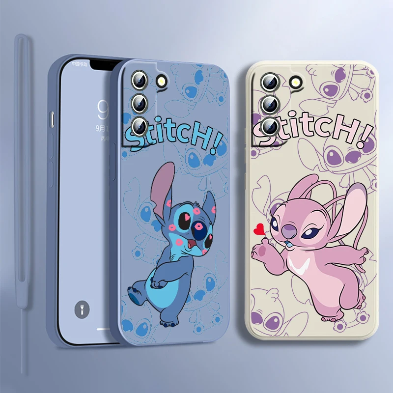 Cute Stitch Lilo For Samsung Galaxy S23 S22 S21 S20 S10 S9 Ultra Plus Pro FE Liquid Rope Silicone Soft Phone Case Coque Capa
Cute Stitch Lilo For Samsung Galaxy S23 S22 S21 S20 S10 S9 Ultra Plus Pro FE Liquid Rope Silicone Soft Phone Case Coque Capa