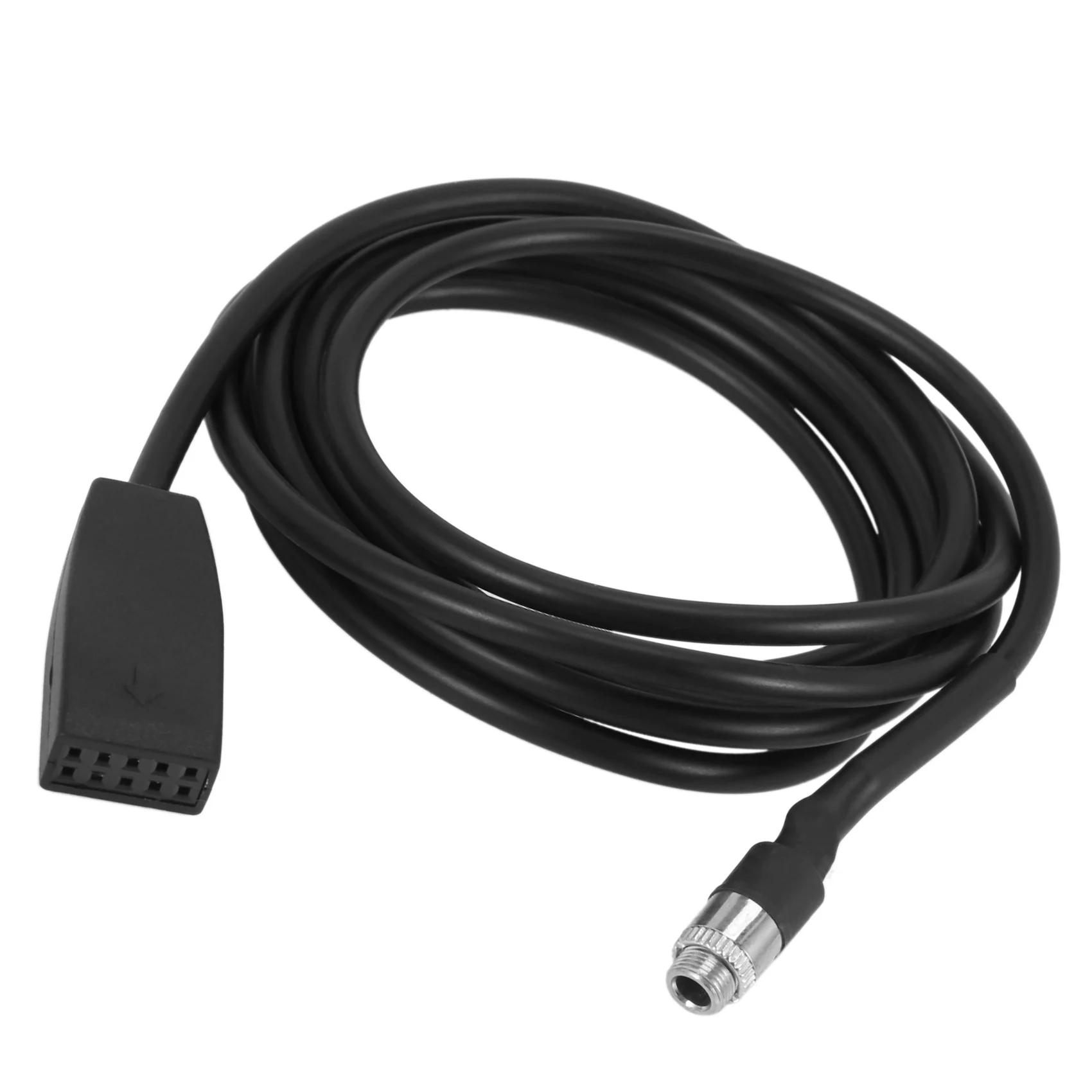 Высококачественный черный 10-контактный разъем 3 5 мм Автомобильный USB AUX-адаптер