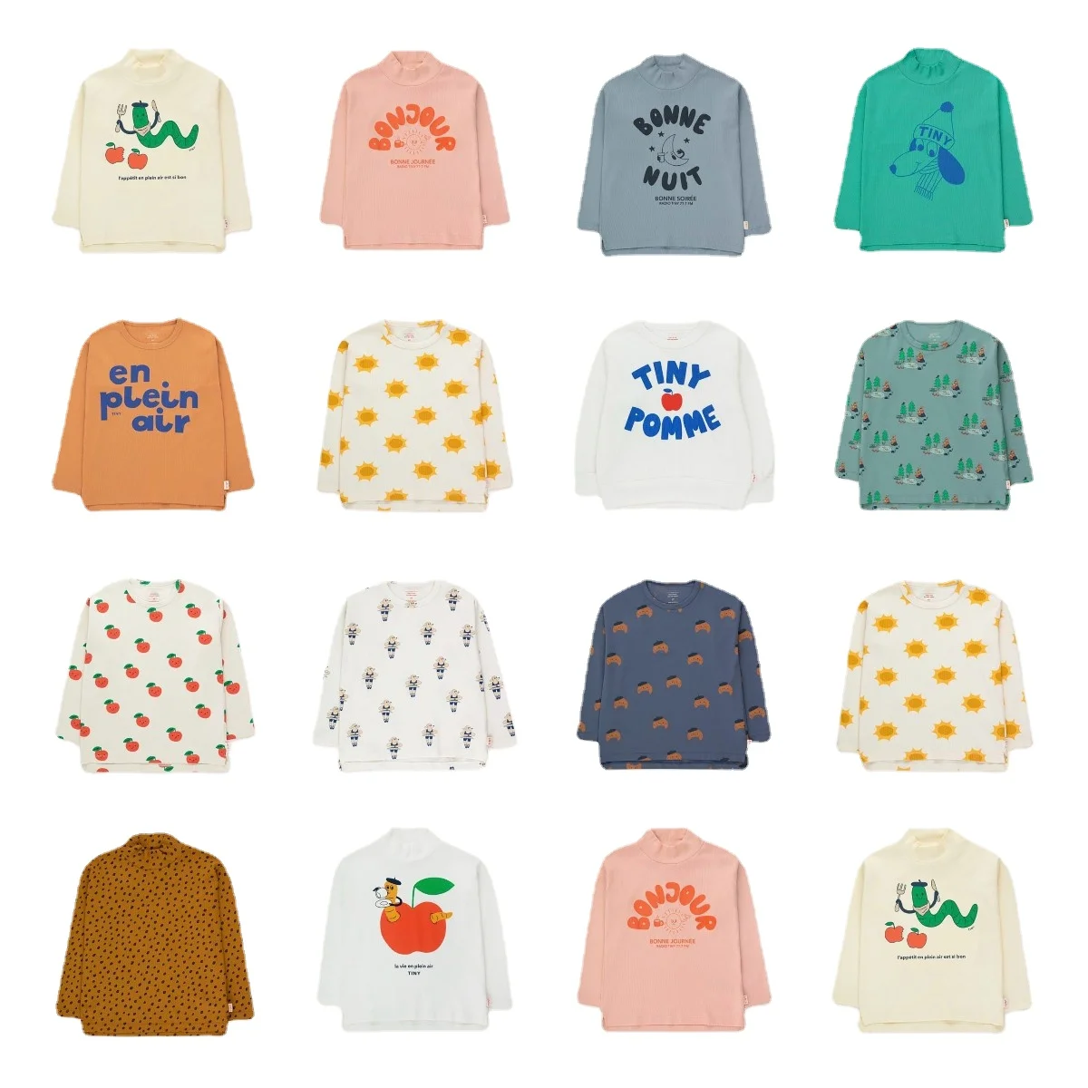 Children Designer T Shirt TC Kids Autumn Long Sleeve Tshirts Basic Style Cartoon Cute Toddler T Shirts Autumn Winter
Children Designer T Shirt TC Kids Autumn Long Sleeve Tshirts Basic Style Cartoon Cute Toddler T Shirts Autumn Winter
