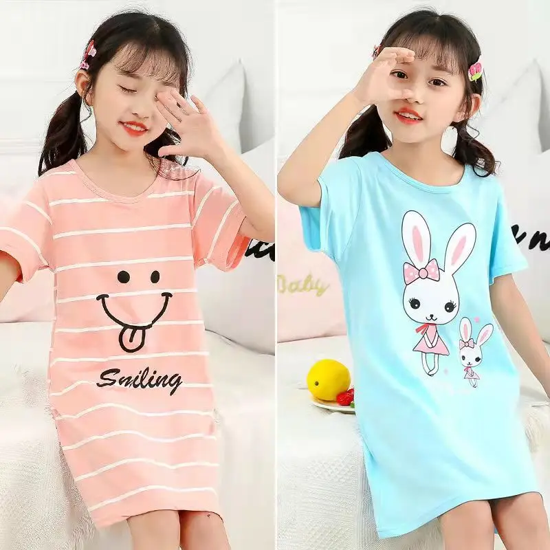 Nightgowns for girls pyjamas kids cartoon pajamas sleepwear long sleeve dress child cotton nightdress spring summer night dress
Nightgowns for girls pyjamas kids cartoon pajamas sleepwear long sleeve dress child cotton nightdress spring summer night dress