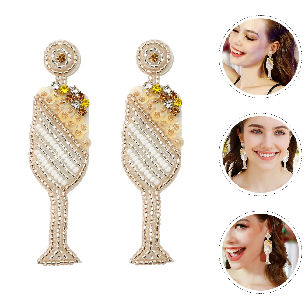 1 Pair Bridesmaids Earrings Cup Earrings Women Dangle Earrings Wedding Jewelry
1 Pair Bridesmaids Earrings Cup Earrings Women Dangle Earrings Wedding Jewelry