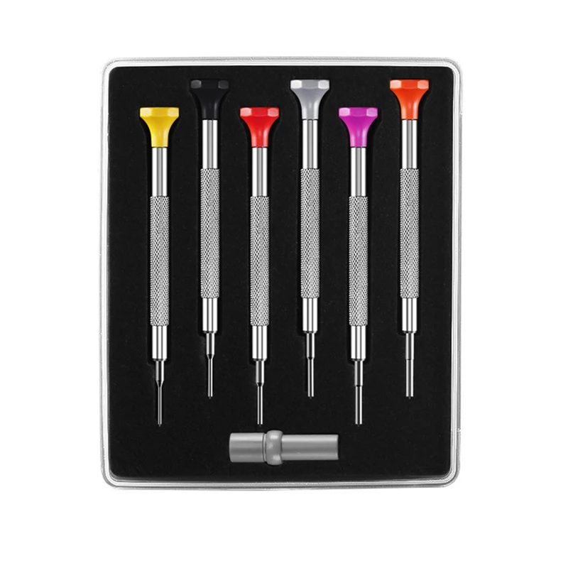 6PCS Precision Steel Screwdrivers Mobile Phone Watch Repair Tool Kit Strap Removal Cover Opener Flat Screwdriver Tools
6PCS Precision Steel Screwdrivers Mobile Phone Watch Repair Tool Kit Strap Removal Cover Opener Flat Screwdriver Tools