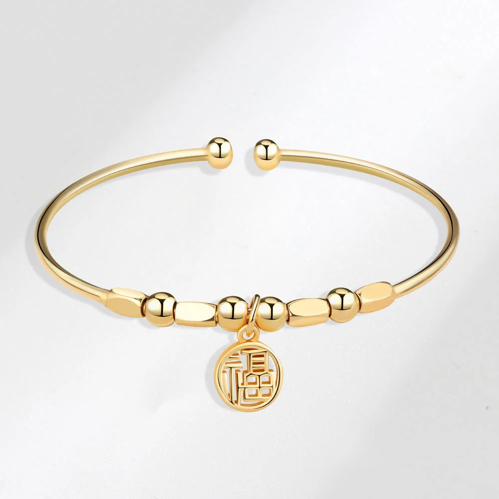 2022 Bracelet: Ancient Law Inheritance Frosted Bracelet Simple Copy 100% Real Gold 24k Temperament Fortune and
2022 Bracelet: Ancient Law Inheritance Frosted Bracelet Simple Copy 100% Real Gold 24k Temperament Fortune and