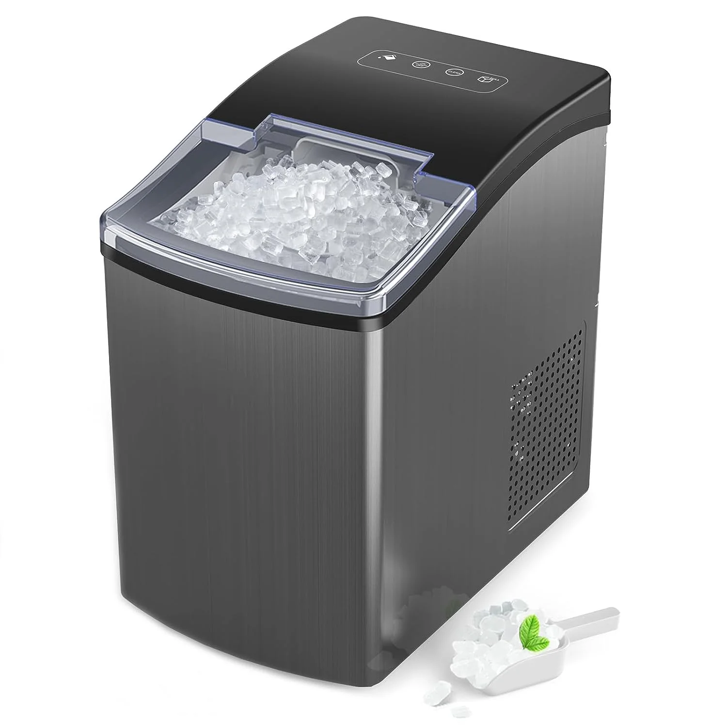 Countertop Nugget Ice Maker, Pebble Ice Machine, Produces Ice in 8 Mins, 40 lbs Per Day, 3.2L Large Water Tank, Self Cleaning, f
Countertop Nugget Ice Maker, Pebble Ice Machine, Produces Ice in 8 Mins, 40 lbs Per Day, 3.2L Large Water Tank, Self Cleaning, f