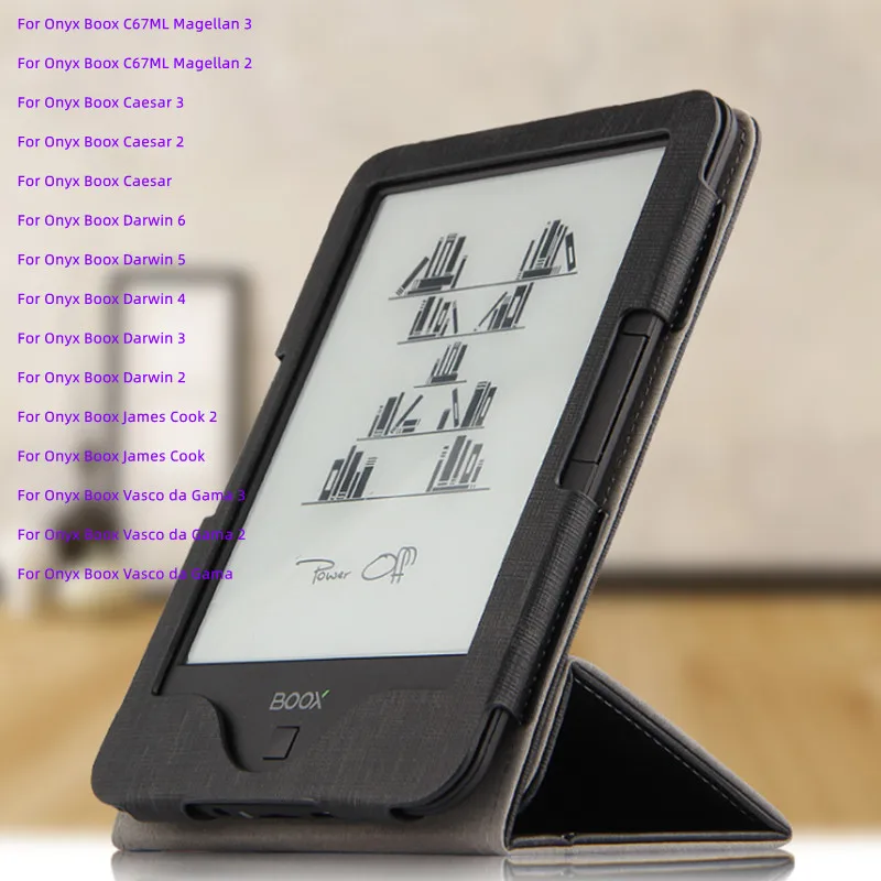 Cover for Onyx Boox Vasco Da Gama Caesar 2 3 James Cook 2 Magellan 3 2 C67ML Darwin 6 5 4 3 6 Inch EBook Reader Protective Case
Cover for Onyx Boox Vasco Da Gama Caesar 2 3 James Cook 2 Magellan 3 2 C67ML Darwin 6 5 4 3 6 Inch EBook Reader Protective Case