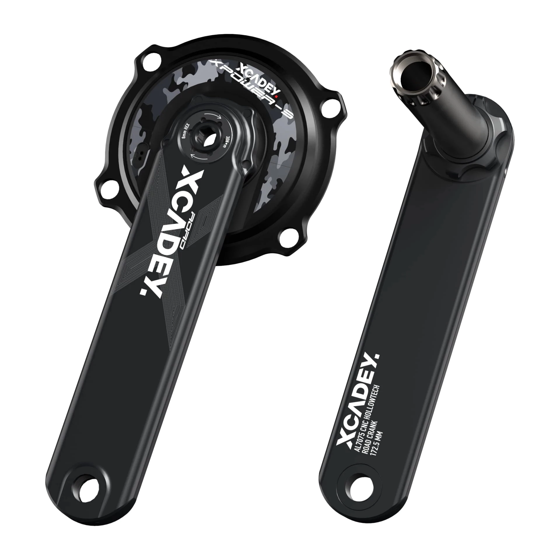XCADEY XPOWE Road Bike 4Bolts Spider Power Meter Crankset,160/165/170/172.5/175mm Length,110BCD Chainring 11s 24mm,Bicycle Parts
XCADEY XPOWE Road Bike 4Bolts Spider Power Meter Crankset,160/165/170/172.5/175mm Length,110BCD Chainring 11s 24mm,Bicycle Parts