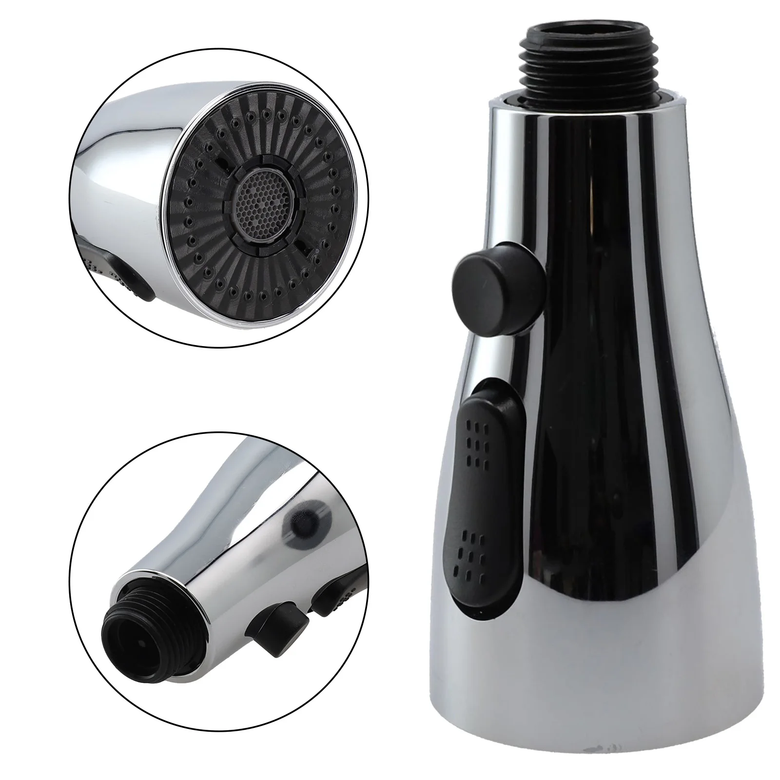 3 Modes Faucet Sprayer Head Faucet Sprayer Head 3 Modes ABS Black Silver 1/2\\\\\\\" Connection Bathroom For Kitchen
3 Modes Faucet Sprayer Head Faucet Sprayer Head 3 Modes ABS Black Silver 1/2\\\\\\\" Connection Bathroom For Kitchen