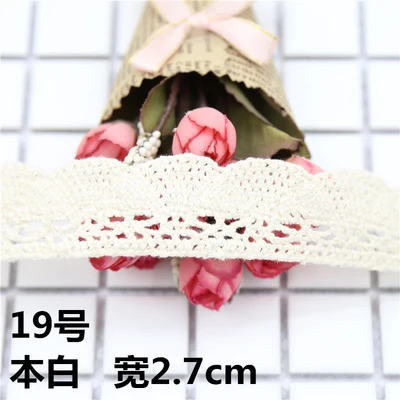 Free shipping 10meters 2.7cm Garment accessories DIY manual cotton lace hollow cotton lace curtain cloth sofa coat decoration
Free shipping 10meters 2.7cm Garment accessories DIY manual cotton lace hollow cotton lace curtain cloth sofa coat decoration