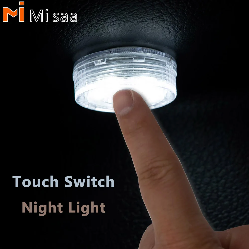 Led Car Interior Switch Touch Light Mini Roof Reading Bulb Portable Car Lighting Light Home Kitchen Closet Cabinet Blinker
Led Car Interior Switch Touch Light Mini Roof Reading Bulb Portable Car Lighting Light Home Kitchen Closet Cabinet Blinker