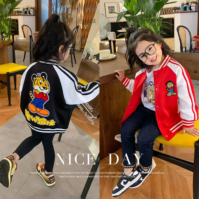 Весна-Осень 2022, детская модная бейсбольная Униформа с мультяшным тигром, куртка с рукавами реглан для мальчиков и девочек, пальто, детская о...
Весна-Осень 2022, детская модная бейсбольная Униформа с мультяшным тигром, куртка с рукавами реглан для мальчиков и девочек, пальто, детская о...