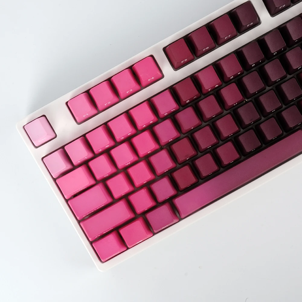 104 Keys Dip Dyeing PBT Doubleshot Keycaps Set OEM Profile Custom Keycaps Mechanical Keyboard
104 Keys Dip Dyeing PBT Doubleshot Keycaps Set OEM Profile Custom Keycaps Mechanical Keyboard