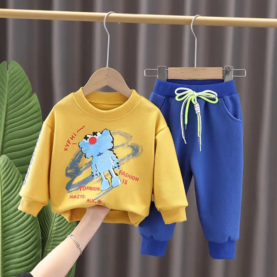 Детская Новинка мультяшная одежда с надписью + брюки костюмы из двух частей Одежда для мальчиков и девочек весенние и осенние спортивные ко...
Детская Новинка мультяшная одежда с надписью + брюки костюмы из двух частей Одежда для мальчиков и девочек весенние и осенние спортивные ко...