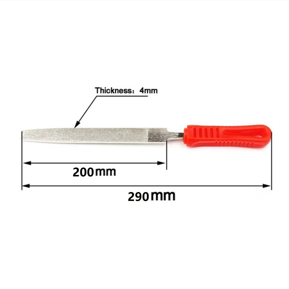 1pc 8in Flat/Half Round/Round/Triangle Diamond Coating Non-slip Handle Needle File Ceramic Polishing Hand Tool
1pc 8in Flat/Half Round/Round/Triangle Diamond Coating Non-slip Handle Needle File Ceramic Polishing Hand Tool