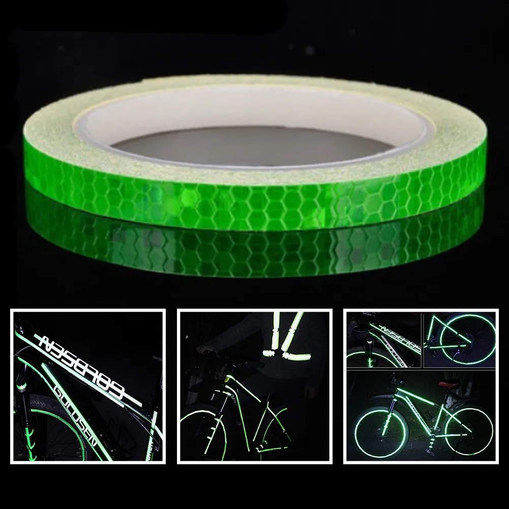 1 Pcs 8m Motorcycle Sticker Reflective Safety Warning Sign Sticker Green Anti-collision Sticker Universal For Bike Truck Car
1 Pcs 8m Motorcycle Sticker Reflective Safety Warning Sign Sticker Green Anti-collision Sticker Universal For Bike Truck Car