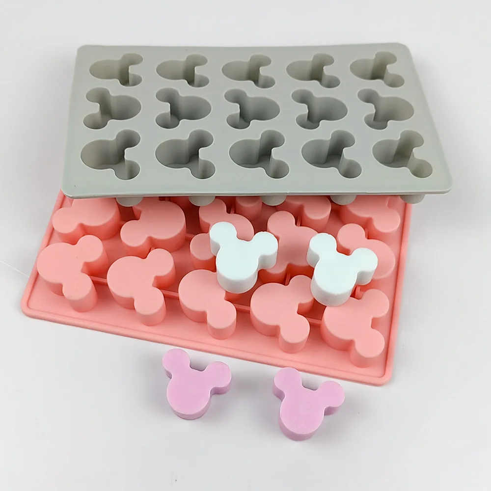 DIY Ice Tray Making Silicone Mold Mouse Head Baking Accessories Chocolate Block Candy Mold
DIY Ice Tray Making Silicone Mold Mouse Head Baking Accessories Chocolate Block Candy Mold