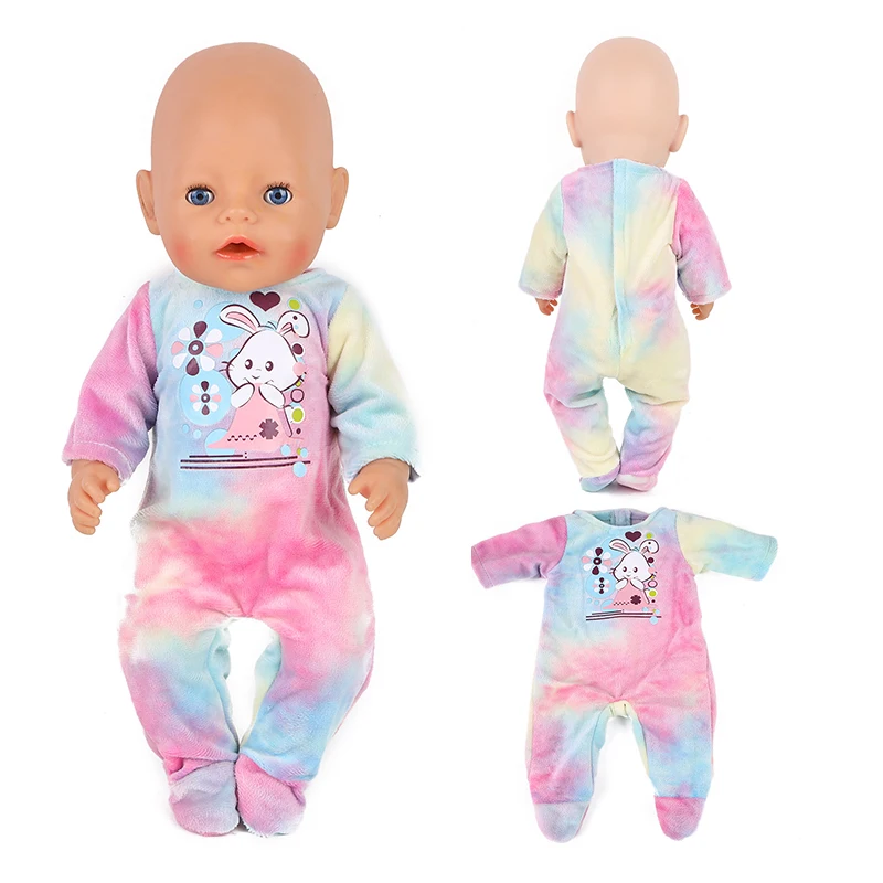 2023 New Rabbit jumpsuits Doll Clothes Fit For 43cm born baby Doll clothes reborn Doll Accessories
2023 New Rabbit jumpsuits Doll Clothes Fit For 43cm born baby Doll clothes reborn Doll Accessories