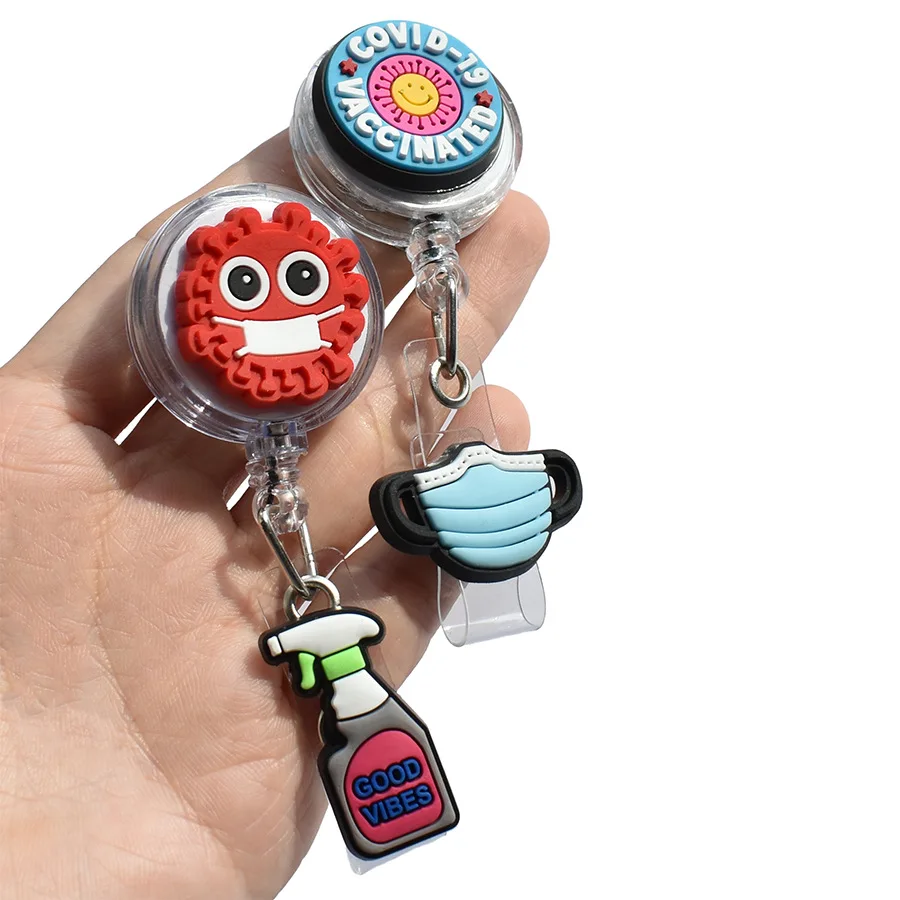 1pc Retractable Badge Holder For Nurses Name Tag Id Card Holder Badge Reel Clip Funny Gift Supplies
1pc Retractable Badge Holder For Nurses Name Tag Id Card Holder Badge Reel Clip Funny Gift Supplies