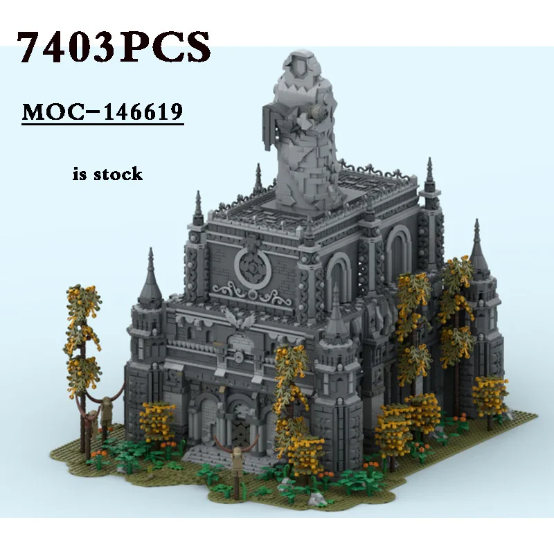 MOC-146619 Eldon кольцо гробница героев средневековая модель здания 7403 шт. строительные блоки игрушки для взрослых DIY подарок на день рождения Рождество
MOC-146619 Eldon кольцо гробница героев средневековая модель здания 7403 шт. строительные блоки игрушки для взрослых DIY подарок на день рождения Рождество