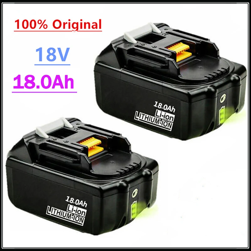 New BL1860 For Makita 18V 18000mAh 18.0Ah Rechargeable Power Tools Battery with LED Li-ion Replacement BL1860B BL1860 BL1850
New BL1860 For Makita 18V 18000mAh 18.0Ah Rechargeable Power Tools Battery with LED Li-ion Replacement BL1860B BL1860 BL1850