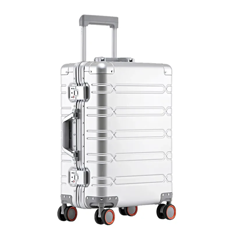 100% Aluminum-magnesium alloy Travel Suitcase Rolling Luggage 20/24/29 inch Trolley Luggage Carry-On Cabin Suitcase
100% Aluminum-magnesium alloy Travel Suitcase Rolling Luggage 20/24/29 inch Trolley Luggage Carry-On Cabin Suitcase