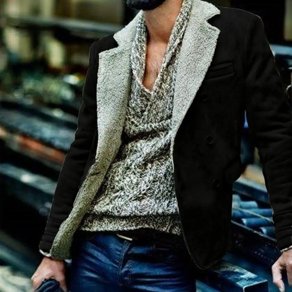 Stylish Male Top Outerwear Solid Color Comfortable Men Outerwear Fashion Single-breasted Pocket Top Outerwear
Stylish Male Top Outerwear Solid Color Comfortable Men Outerwear Fashion Single-breasted Pocket Top Outerwear