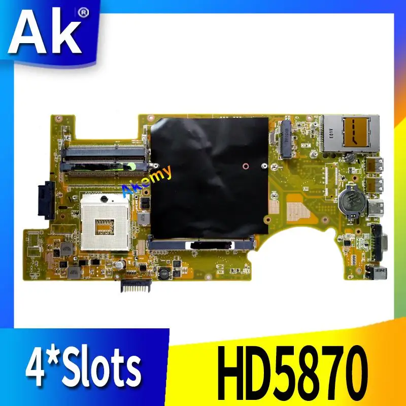 Материнская плата AK G73 для ноутбука ASUS G73JH G73J, протестированная оригинальная материнская плата HM55 с поддержкой HD5870, 4 слота
Материнская плата AK G73 для ноутбука ASUS G73JH G73J, протестированная оригинальная материнская плата HM55 с поддержкой HD5870, 4 слота