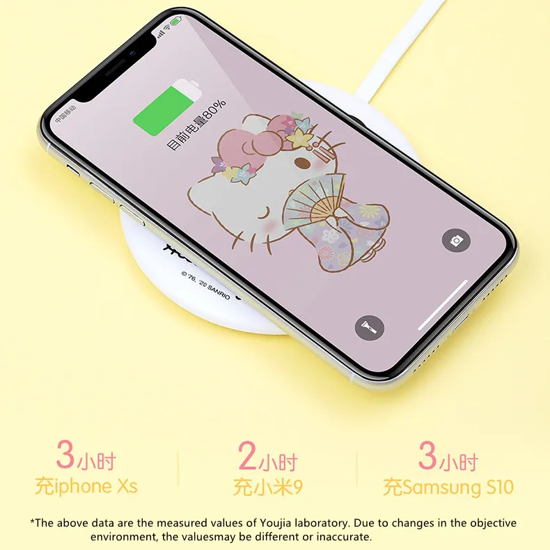 New Kawaii Kawaii Sanriod Anime Surrounding Portable Cartoon Kitty Apple Wireless Charger Suitable for Various Phone Charger
New Kawaii Kawaii Sanriod Anime Surrounding Portable Cartoon Kitty Apple Wireless Charger Suitable for Various Phone Charger