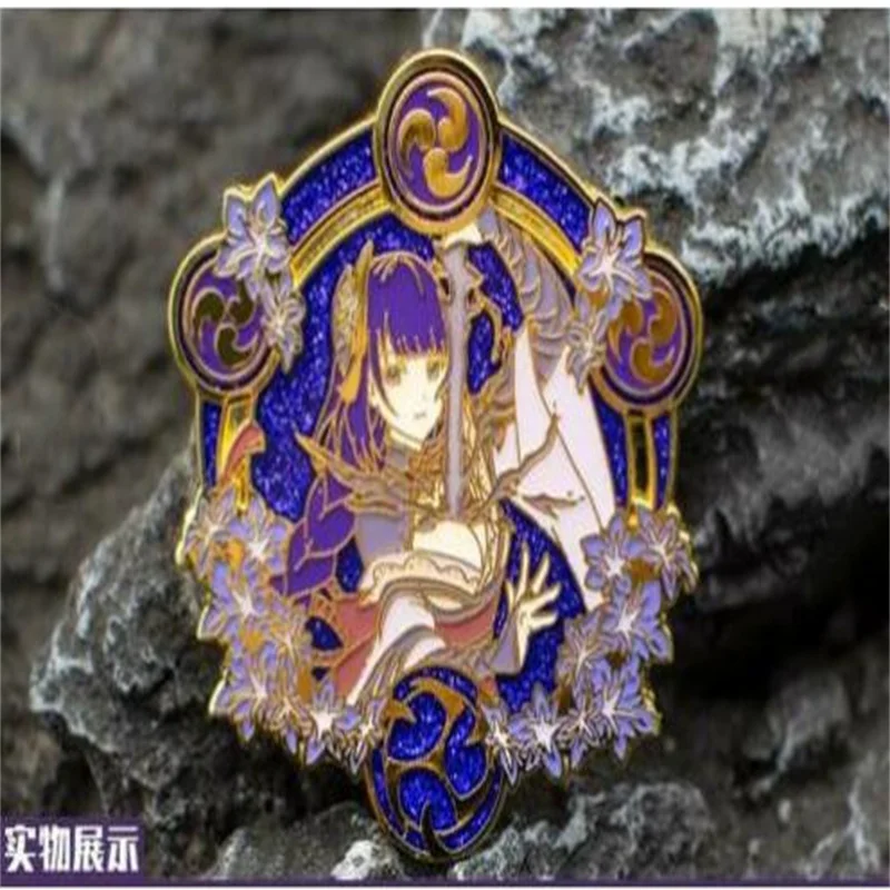 Anime Game Genshin Impact Raiden Shogun Metal Bedge Badge Button Brooch Pin Souvenir Fashion Accessories Collection Gifts
Anime Game Genshin Impact Raiden Shogun Metal Bedge Badge Button Brooch Pin Souvenir Fashion Accessories Collection Gifts