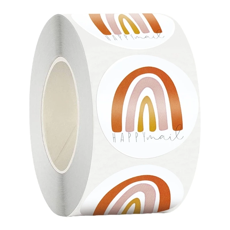 FurnishingNICE 500pcs 1.5 Inch Rainbow Happy Mail Stickers Round Label Stickers for Bags Greeting Cards Envelopes Gift Wraps
FurnishingNICE 500pcs 1.5 Inch Rainbow Happy Mail Stickers Round Label Stickers for Bags Greeting Cards Envelopes Gift Wraps