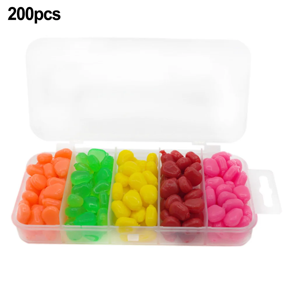 200pcs Soft Fishing Lure Artificial Baits Corn Flavor Floating Submersible Bait Predator Swimbait Shad Tackle Gear
200pcs Soft Fishing Lure Artificial Baits Corn Flavor Floating Submersible Bait Predator Swimbait Shad Tackle Gear