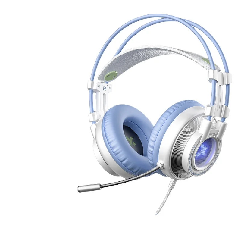 YY Computer Headphone Head-Mounted E-Sports Games Wired with Mic Desktop Headset
YY Computer Headphone Head-Mounted E-Sports Games Wired with Mic Desktop Headset