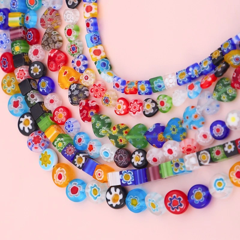 Flowers glass flowers round love Shaped Glass Beads Lampwork Stone bead for Jewelry Making Pendant Bracelet DIY Fashion Necklace
Flowers glass flowers round love Shaped Glass Beads Lampwork Stone bead for Jewelry Making Pendant Bracelet DIY Fashion Necklace