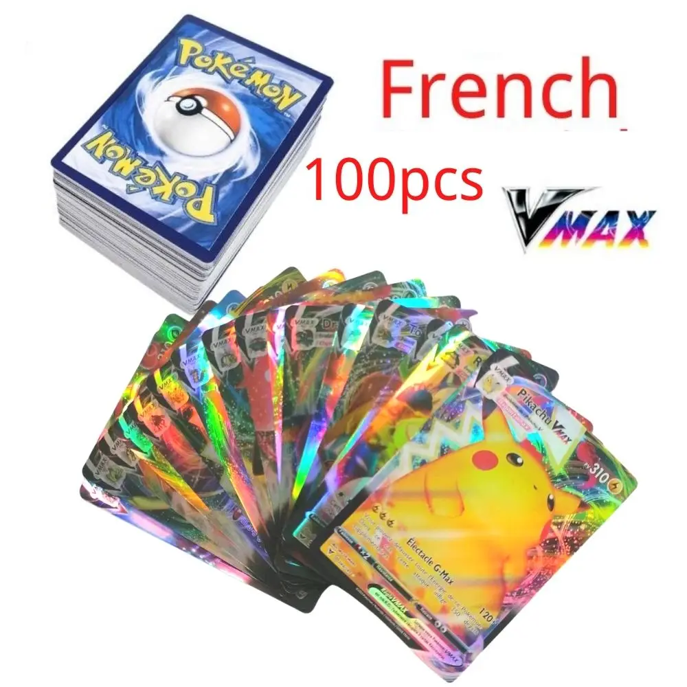 French Pokemon card 50 -120 Pokemon cartas 100 V Max 100 GX children's fighting game label team shiny Vmax Tommy
French Pokemon card 50 -120 Pokemon cartas 100 V Max 100 GX children's fighting game label team shiny Vmax Tommy