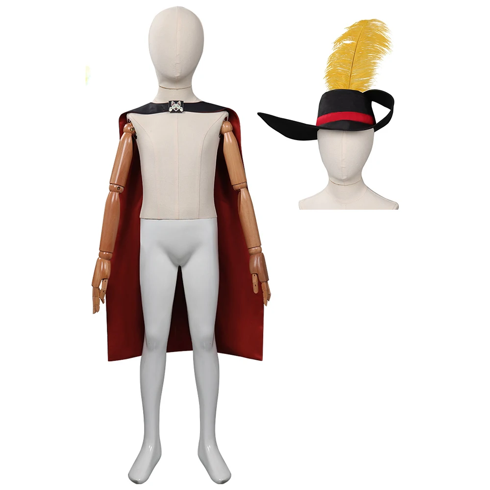 Puss Cos in Boots Cosplay Costume Cloak Cape Hat Outfits For Adult Man Woman Halloween Carnival Party Role Playing Suit
Puss Cos in Boots Cosplay Costume Cloak Cape Hat Outfits For Adult Man Woman Halloween Carnival Party Role Playing Suit