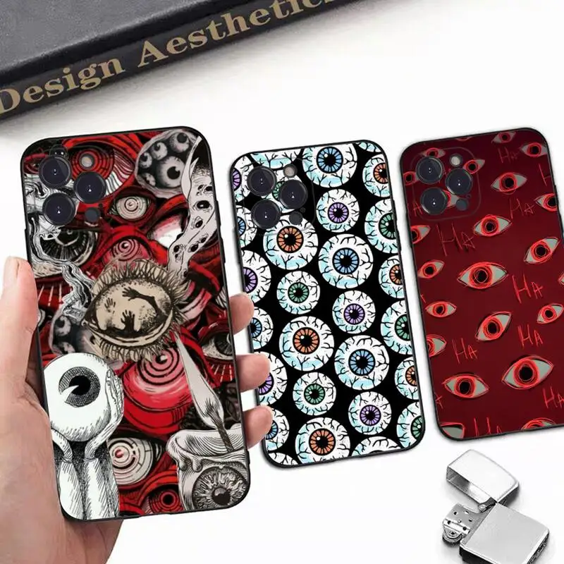 Scary Face Eyes Phone Case For iPhone 8 7 6 6S Plus X SE 2020 XR XS 14 11 12 13 Mini Pro Max Mobile Case
Scary Face Eyes Phone Case For iPhone 8 7 6 6S Plus X SE 2020 XR XS 14 11 12 13 Mini Pro Max Mobile Case