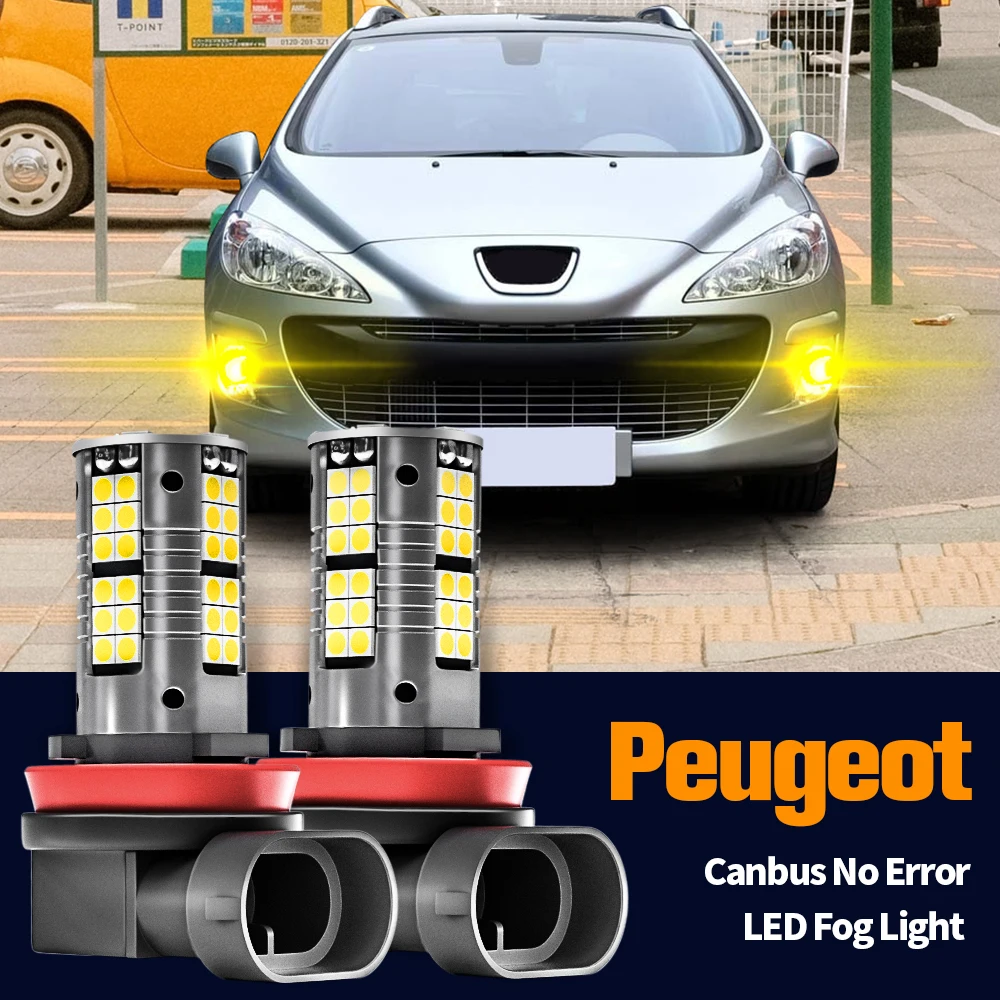 2pcs LED Fog Light Lamp Blub H8 H11 For Peugeot 207 3008 SUV 307 307 308 CC SW 4007 4008 407 408 5008 508 RCZ Rifter Traveller
2pcs LED Fog Light Lamp Blub H8 H11 For Peugeot 207 3008 SUV 307 307 308 CC SW 4007 4008 407 408 5008 508 RCZ Rifter Traveller