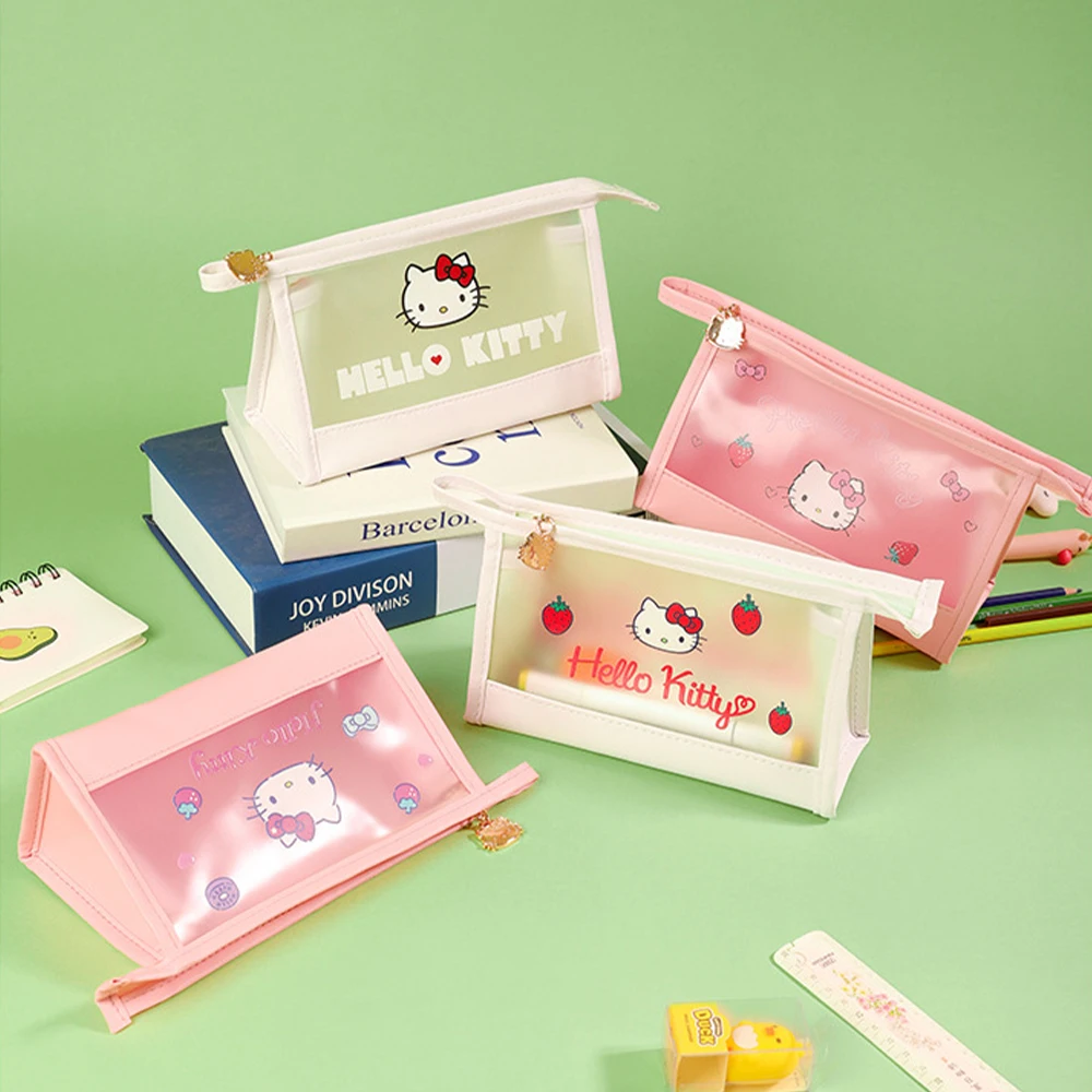 Kawaii Hellokts Translucent Frosted Pencil Case Anime Cartoon Cosmetic Bag Multifunction Stationery Sundries Storage Pouch Gifts
Kawaii Hellokts Translucent Frosted Pencil Case Anime Cartoon Cosmetic Bag Multifunction Stationery Sundries Storage Pouch Gifts