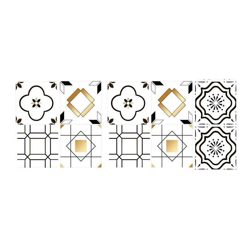 10 Pieces of Square Self-Adhesive Tile Stickers Retro Matte Wear-Resistant Wall Stickers 20X20cm Combination As shown
10 Pieces of Square Self-Adhesive Tile Stickers Retro Matte Wear-Resistant Wall Stickers 20X20cm Combination As shown