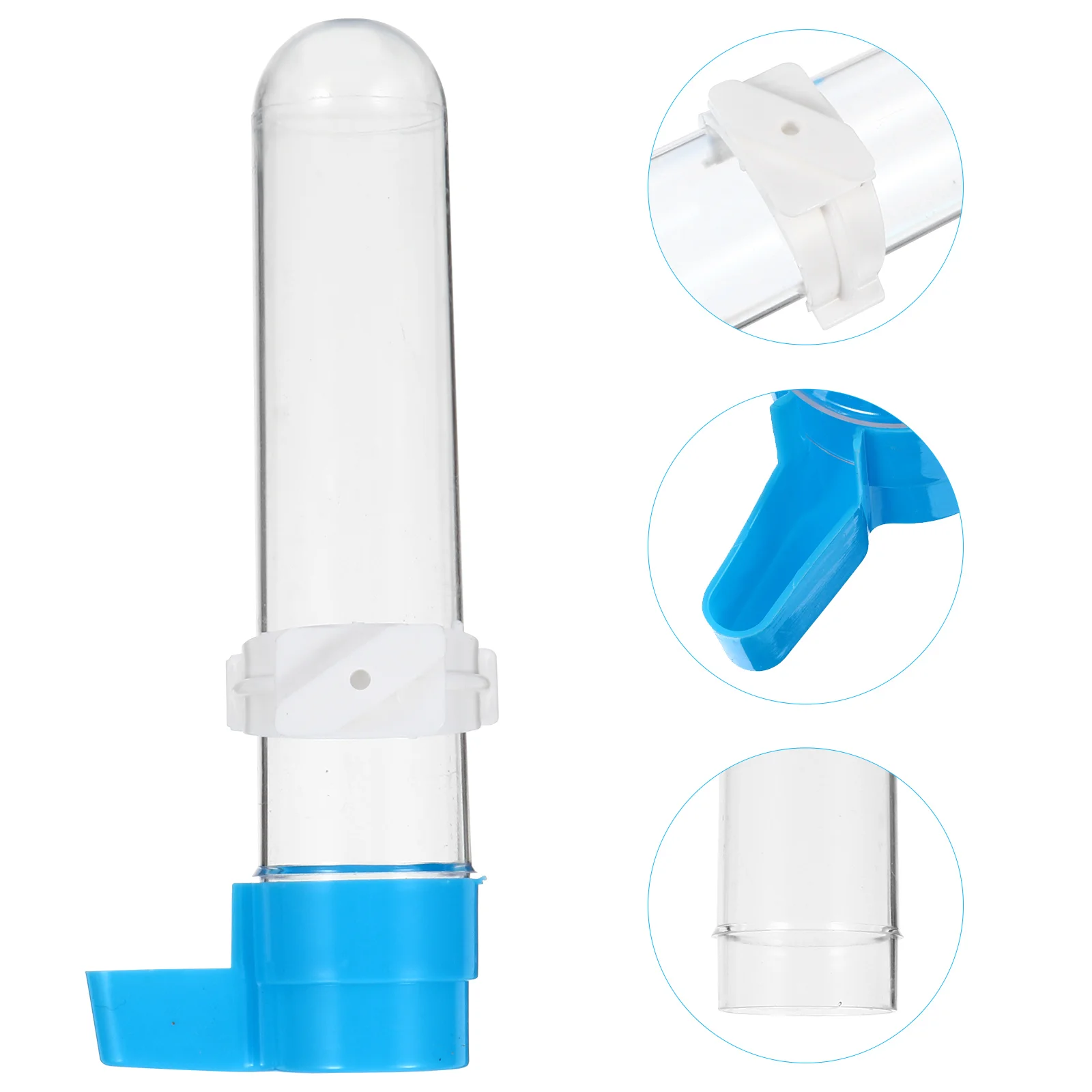 5 Pcs Bird Drinker Drinking Fountains No Drip Water Bottle Feeder Accessories Cages Budgie Dispenser Tool Automatic Parrot Pet
5 Pcs Bird Drinker Drinking Fountains No Drip Water Bottle Feeder Accessories Cages Budgie Dispenser Tool Automatic Parrot Pet
