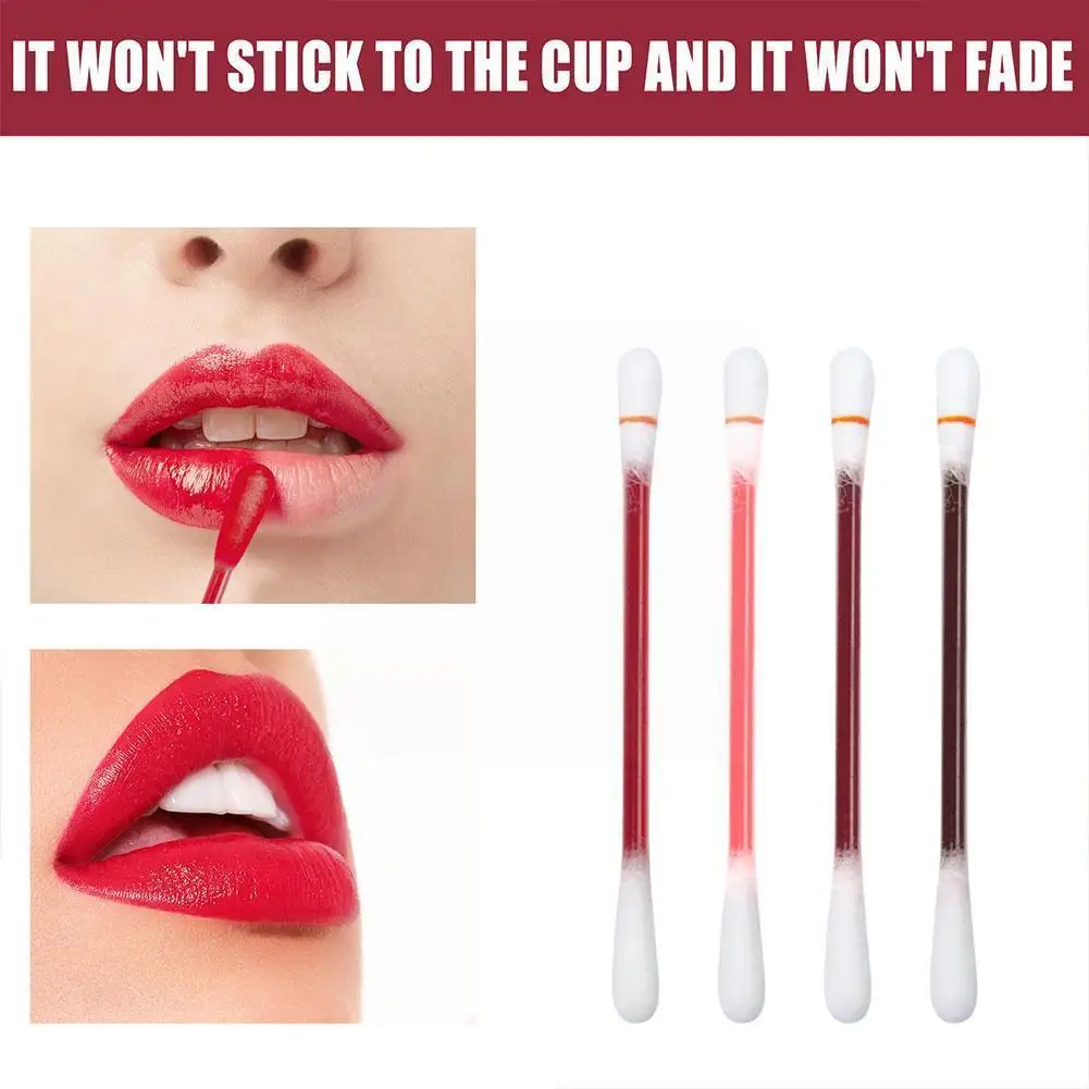 Lipstick Disposable Cotton Swab Moisturizing Lip Glaze Lip Long-lasting Cigarette Lip Waterproof Cosmetics Liquid Stick Mak L1u3
Lipstick Disposable Cotton Swab Moisturizing Lip Glaze Lip Long-lasting Cigarette Lip Waterproof Cosmetics Liquid Stick Mak L1u3