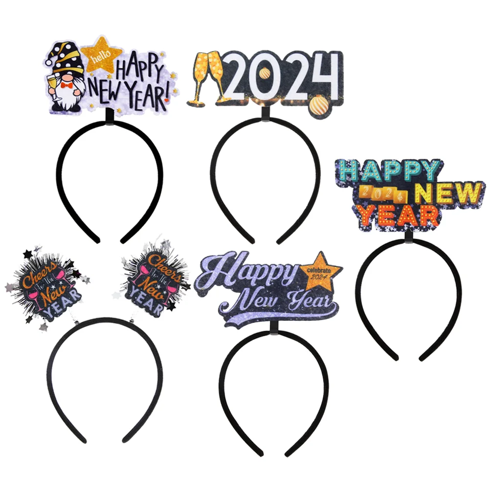 5 Pcs Christmas Decorations New Year Party Photo Props Year's Eve Supplies Hair Hairband Hoops Plastic Headwear 2024 Headbands
5 Pcs Christmas Decorations New Year Party Photo Props Year's Eve Supplies Hair Hairband Hoops Plastic Headwear 2024 Headbands