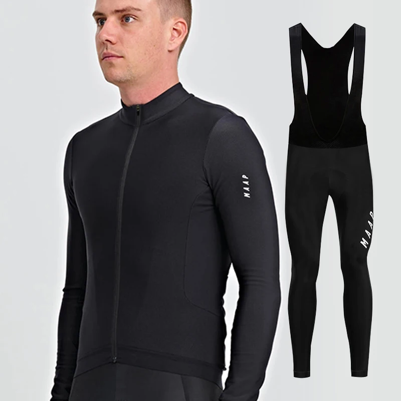 New Maap Spring Autumn Cycling Jersey Sets Long Sleeve Men Pro Team Warm Breathable Sets MTB Outdoor Clothes Ropa Ciclismo
New Maap Spring Autumn Cycling Jersey Sets Long Sleeve Men Pro Team Warm Breathable Sets MTB Outdoor Clothes Ropa Ciclismo