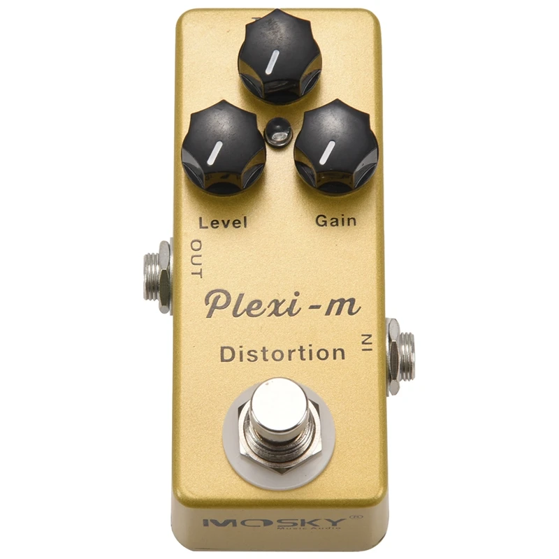 MOSKY Plexi-M Electric Guitar Distortion Effect Pedal Guitar Parts Full Metal Shell True Bypass
MOSKY Plexi-M Electric Guitar Distortion Effect Pedal Guitar Parts Full Metal Shell True Bypass