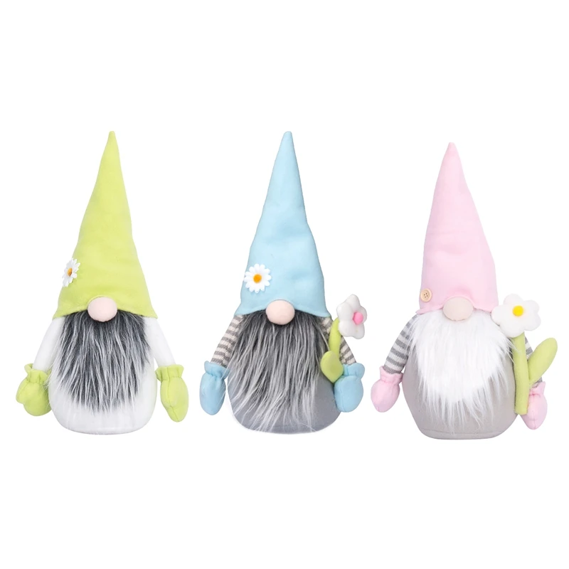 3 Pcs Easter Gnome Plush Elf Decorations, Handmade Faceless Doll Easter Ornaments, Cute Funny Kids Gifts Toys
3 Pcs Easter Gnome Plush Elf Decorations, Handmade Faceless Doll Easter Ornaments, Cute Funny Kids Gifts Toys