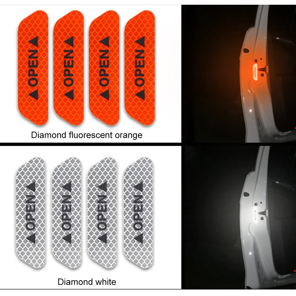 4 шт./компл. наклейки на двери автомобиля, предупреПредупреждение ющая отметка безопасности, открытая светоотражающая лента, светоотражающ... 
4 шт./компл. наклейки на двери автомобиля, предупреПредупреждение ющая отметка безопасности, открытая светоотражающая лента, светоотражающ...