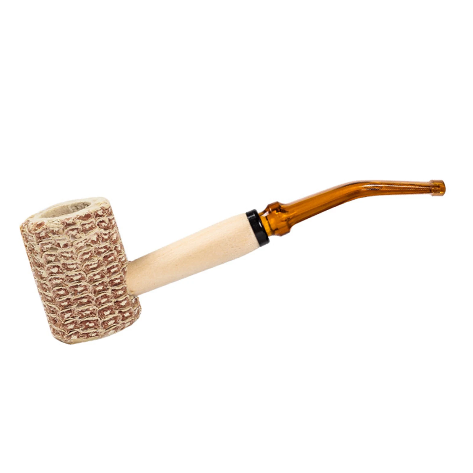 Tobaccos Pipe Classic Handmade Smoking Pipe Perfect Beginner Tobaccos Pipe Bent Pipe General Corncob Tobaccos Pipe
Tobaccos Pipe Classic Handmade Smoking Pipe Perfect Beginner Tobaccos Pipe Bent Pipe General Corncob Tobaccos Pipe